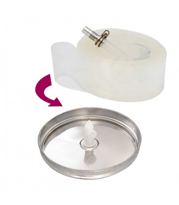 ∅38 cm Garnitura pneumatica cisterna inox