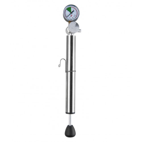 Pompa Garnituri cisterna inox, cu manometru