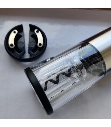 Tirbuson MINI electric reincarcabil, Inox