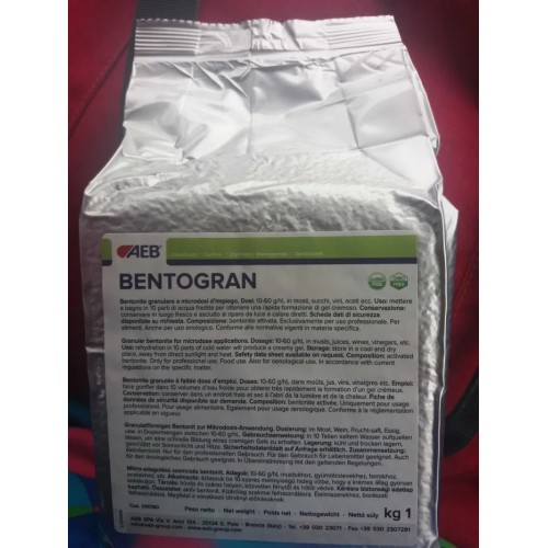Bentogran - bentonita granulata 1kg