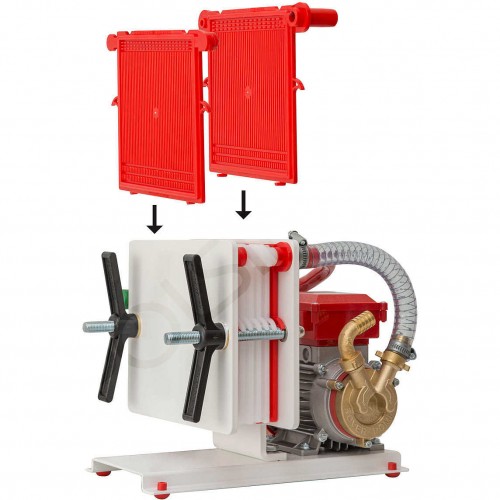 Set Placi PVC Filtru Colombo, Rosu