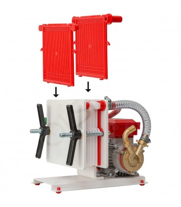 Set Placi PVC Filtru Colombo, Rosu