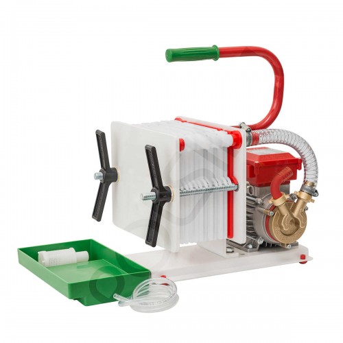 Filtru de vin 12 placi 20x20 Rover, Pompa bronz